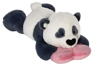 Immagine prodotto di NICI peluche Love Panda con cuore 20cm - nero - peluche morbido - simpatico peluche da coccolare e giocare - ottima idea regalo per bambini e adulti | 62613