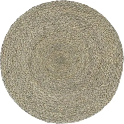 Produktbild von vidaXL Tischsets 6 Stk. Grau 38 cm Rund Jute