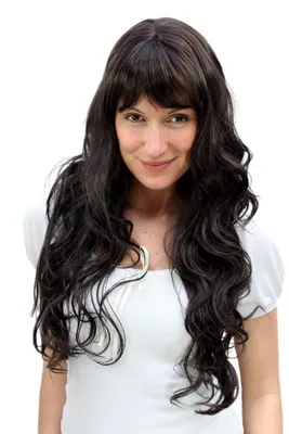 Produktbild von WIG ME UP Perücke dunkelbraun, sehr lang 9317-4