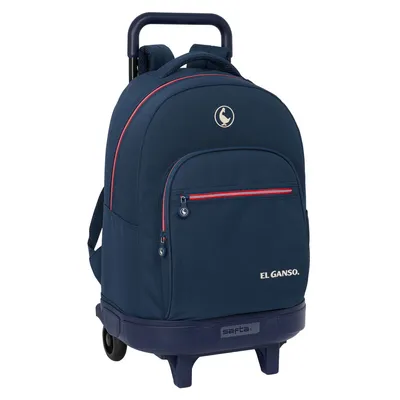 Zdjęcie produktu dla Plecak szkolny na kółkach El Ganso Classic Navy blue 33 X 45 X 22 cm