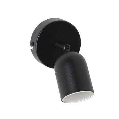 Image de Applique murale moderne en métal avec spot GU10 orientable