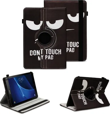 Produktbild von Tablet Hülle für Samsung Galaxy Tab A6 10.1 2016 360° Drehbar Case Cover SchutzFarben:Motiv 1