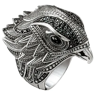 Image de Thomas Sabo - TR2066-641-11-60 - Bague - Unie - Argent 925 - Largeur 60