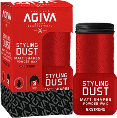 Produktbild von Agiva Styling Hair Powder Wax Exstrong - Red