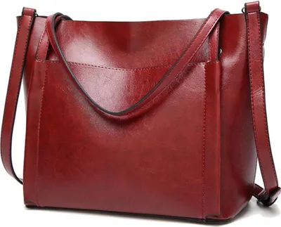 Immagine prodotto di Coolives donna shopper in Finto cuoio borsa a tracolla borsa a secchiello