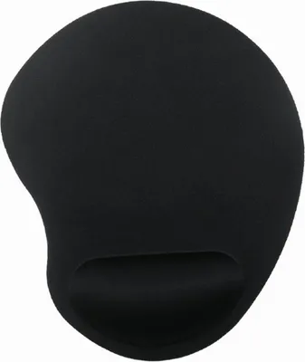 Produktbild von Gembird Ergonomische Mausunterlage mit Handgelenkauflage, schwarz, 240 x 200 mm