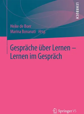 Produktbild von Gespräche über Lernen - Lernen im Gespräch