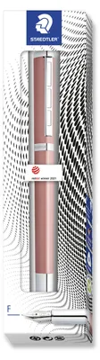 Zdjęcie produktu dla Staedtler triplus 474, Różowy, System napełniania nabojem, Niebieski, Metal, Stal nierdzewna, Drobny
