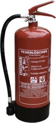 Produktbild von 6L Feuerlöscher Schaum Dauerdruck 27A= 9LE