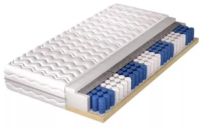 Obrázek produktu pro Komfortní matrace na dřevěném rámu HASAN 90x200