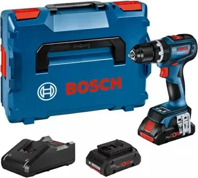Zdjęcie produktu dla Bosch Wiertarko-Wkrętarka Udarowa 18V 64/36Nm 2 X 4,0Ah Procore Gsb 18V-90 C