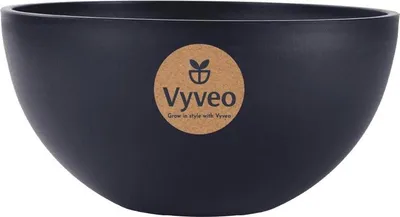 Produktbild von Vyveo - Blumentopf Bolla - Schwarz - 20x12