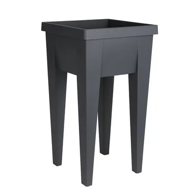 Produktbild von EDA Mini-Hochbeet "VEG&Table" Aromatique anthrazit