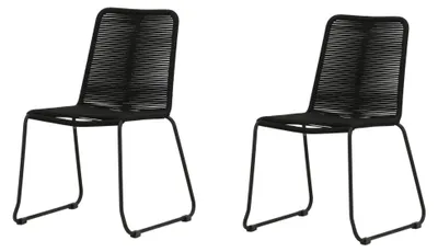 Immagine prodotto di Venture Home Sedia da pranzo Lindos Nero