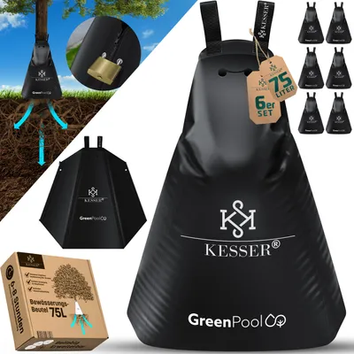 Produktbild von KESSER® Baum-Bewässerungssack Baumbewässerungsbeutel langlebig & UV-beständig Bewässerungssystem für gezielte Bewässerung von Bäumen