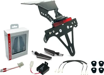 Produktbild von alpha Technik Kennzeichenhalter-Blinker-Kit Yamaha YZF-R3 / MT03 für MT03 RH07