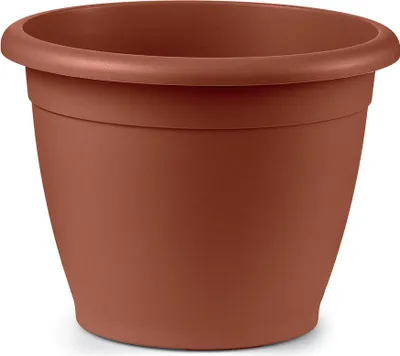 Produktbild von Pflanzgefäß Blumentopf Pflanztopf Naxos rund terrakotta Ø 35 x H 26 cm Veca