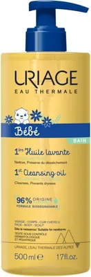 Obrázek produktu pro Čistící olej pro jemnou dětskou pokožku, Uriage Bebe, 500 ml
