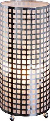 Produktbild von Näve 3045804 Tischleuchte "Classic" ; Farbe: Chrom / Weiß