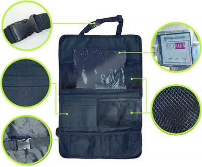 Produktbild von Kaufmann Rückenlehnentasche mit Tablet Tasche