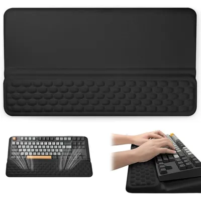 Productafbeelding van Geheugenschuim polssteun voor muis en elleboog - Ergonomisch en antislip