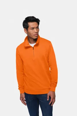 Image de HAKRO® 10008660279624 HAKRO® Herren Sweatshirt Premium orange Größe M