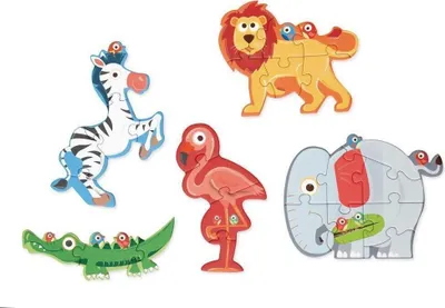 Produktbild von Puzzle Safari für Anfänger 34568 Teile