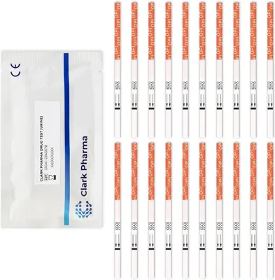 Productafbeelding van Opiat-teststrips, 20 stuks, urine test voor heroïne, morfine, codeïne