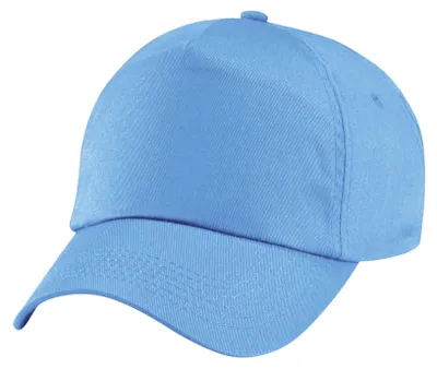 Produktbild von Beechfield - "Original" Kappe 5 Segmente für Kinder FK1379 (Einheitsgröße) (Himmelblau)