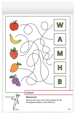 Image de ROTH 679538-2 ROTH Mon cahier de maternelle « Premier allemand », format A5