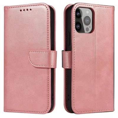 Zdjęcie produktu dla Etui Magnet Case Do Samsung A55 Z Klapką I Portfelem - Różowe