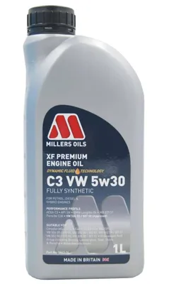 Zdjęcie produktu dla Olej Silnikowy MILLERS OILS XF Premium C3 V 5W-30 1 litr