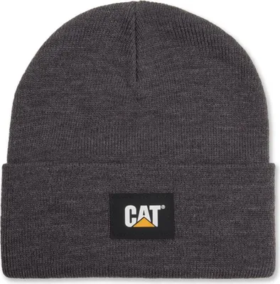 Produktbild von CAT Strickmütze Label Cuff dunkelgrau