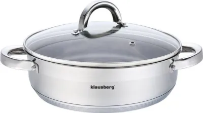 Image de Klausberg pot plat avec couvercle 28cm 7948