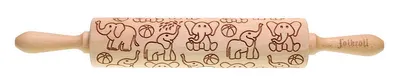Produktbild von Folkroll 336953 Teigrolle Elefant, groß
