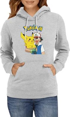 Produktbild von Kinder Kapuzenpullover Japan Manga Anime Comics Pokemon 013, 5-6 Jahr - 116 / Grau
