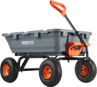 Produktbild von Transportwagen Gartenwagen Schubkarre Handwagen Kippfunktion 360kg