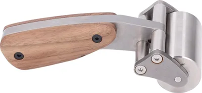 Image de Rouleau pour cuir en acier inoxydable à double roulement Rouleau de couture pour presse à cuir
