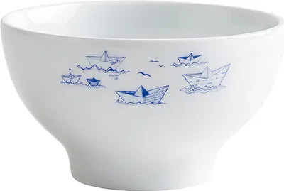 Produktbild von KAHLA Bowl 14 cm Ahoi Marie Papierschiffchen 202921A00611C
