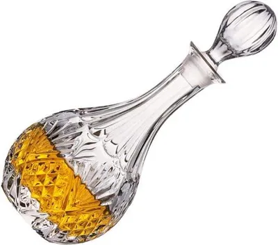 Obrázek produktu pro Velká karafa na červené víno pro whisky a bourbon – velká skleněná láhev