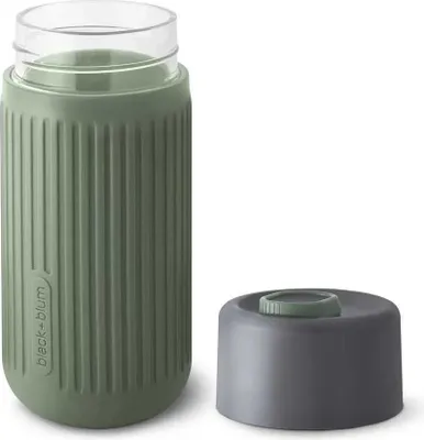 Zdjęcie produktu dla black+blum TC-GR010, 340 ml, Codzienne użytkowanie, Oliwkowy, Szkło, Nylon, Polioksymetylen (POM), Polipropylen (PP), Silikon, Dorosły, Mężczyzna/Kobieta