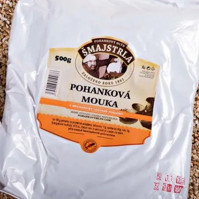 Obrázek produktu pro Pohanková mouka 500 g ŠMAJSTRLA
