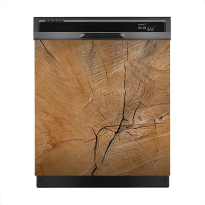Produktbild von Magnete Dekorative 60x60 cm Küche Magnetmatte Spülmaschine - Holz Stamm