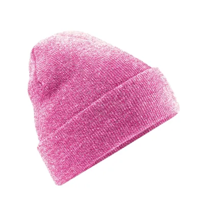 Produktbild von Beechfield Uni Strickmütze für Erwachsene BC3954 (Einheitsgröße) (Nelkenpink)