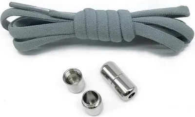 Zdjęcie produktu dla Jumada – elastyczne sznurowadła – sznurowadła – obuwie – nylon – szare
