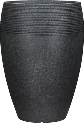 Produktbild von Kunststof Plantenbak, 54 cm hoog, 392 cm diameter, 15 l Fassungsvermögen, schwarz-granitfarben