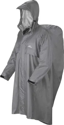 Immagine prodotto di Ferrino Trekker Ripstop Poncho Grigio S-M Uomo Grigio S-M