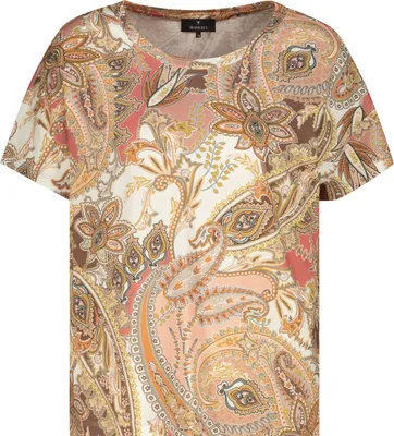 Produktbild von monari T-Shirt 525 mocca gemust 36