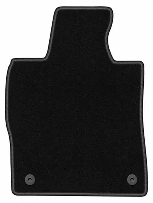 Produktbild von Fahrermatte Velours für Opel Astra VI 2021- (Schrägheck/Kombi) – 1-tlg, Schwarz, passgenau – Wielganizator BASIC