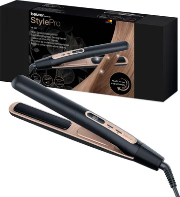 Produktbild von Beurer HS 100 Haarglätter Schnellaufheizung Keramik Ionen Locken Styles